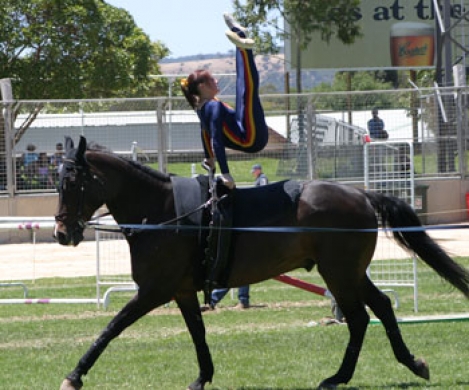 El Vaulting o Volteo Ecuestre